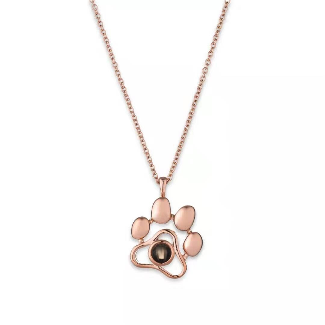 Personalised Paw Necklace
