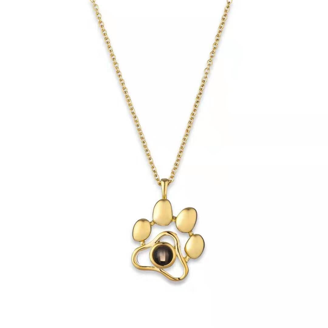 Personalised Paw Necklace