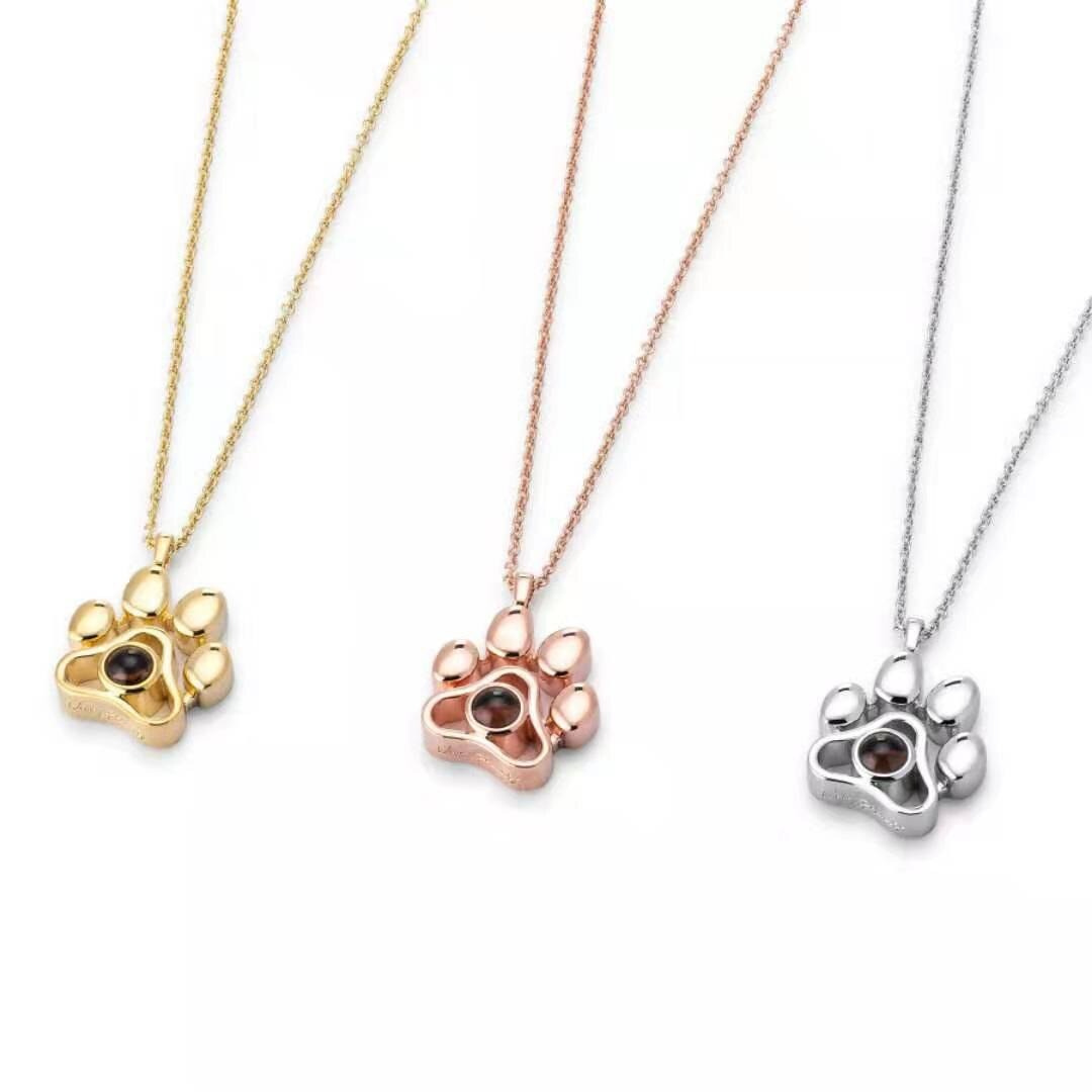 Personalised Paw Necklace