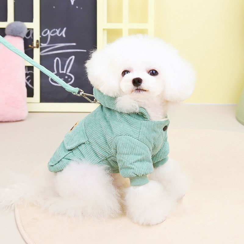 Corduroy Dog Coat