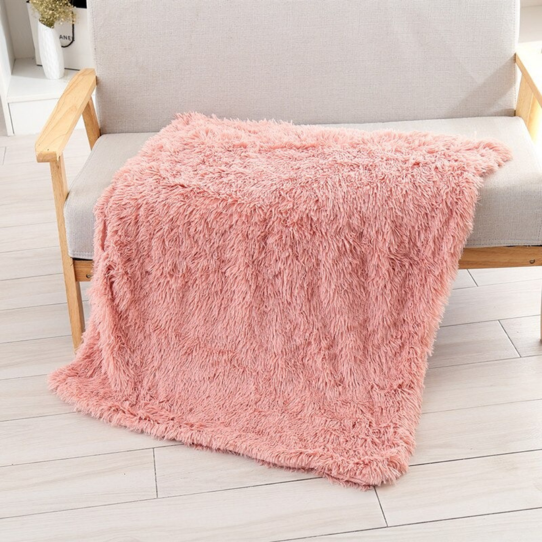 Couverture en peluche douce au beurre