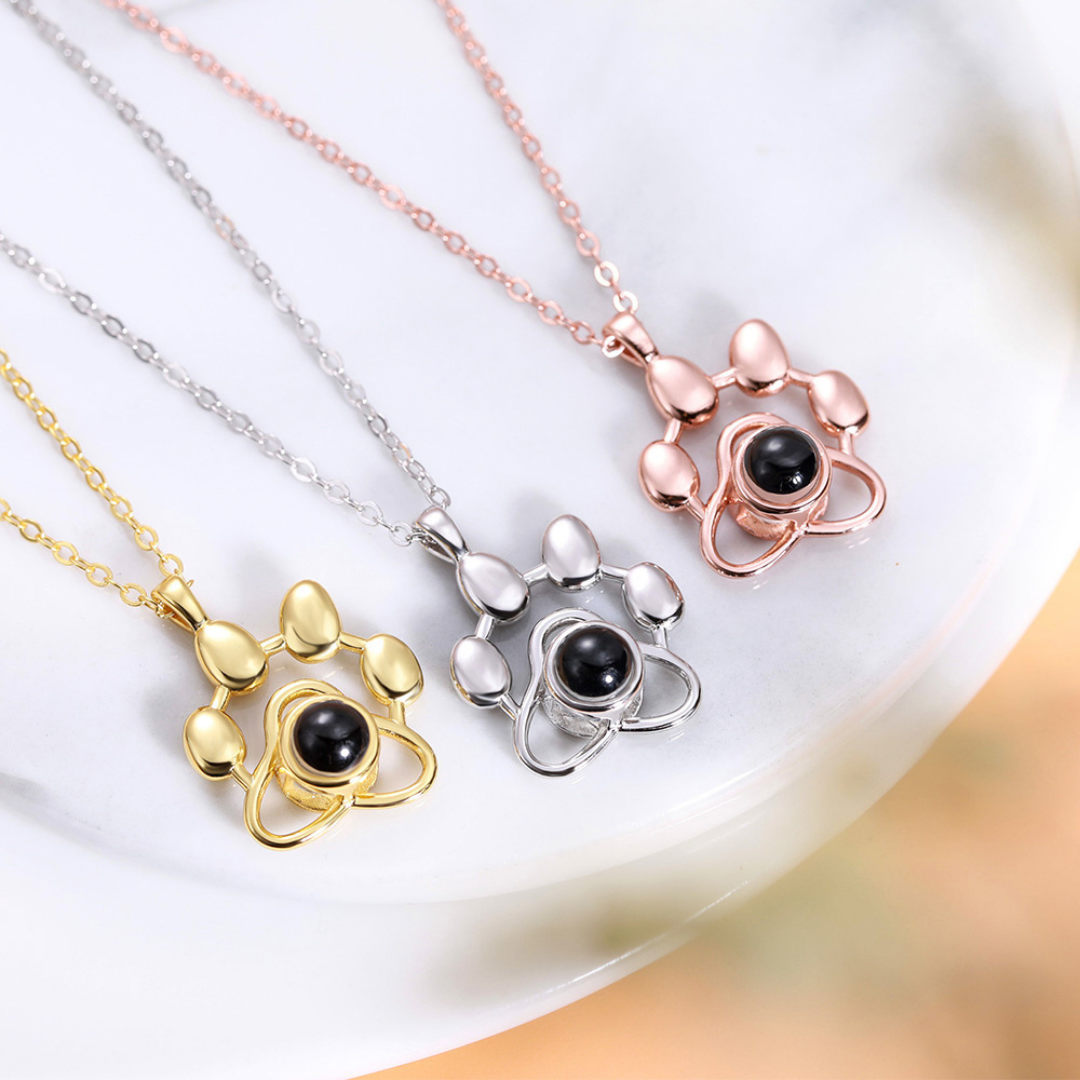 Personalised Paw Necklace