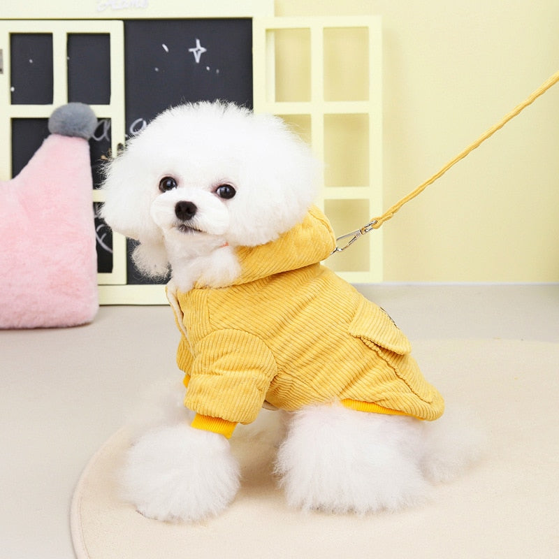 Corduroy Dog Coat