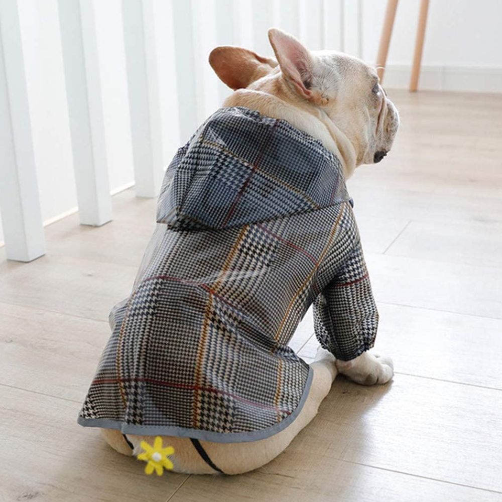 Waterproof Tweed Raincoat