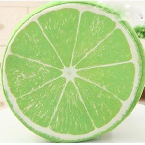 3D Fruit Cushion Dog Cushion Happy Paws Lime Large 