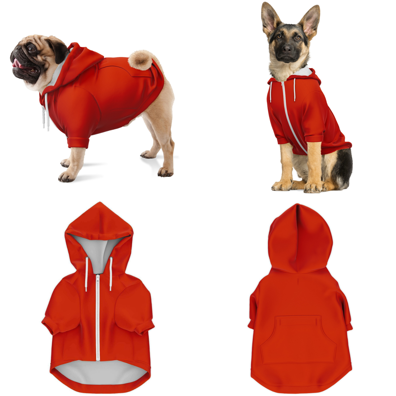 Matching Hoodies (Orange Brownie)