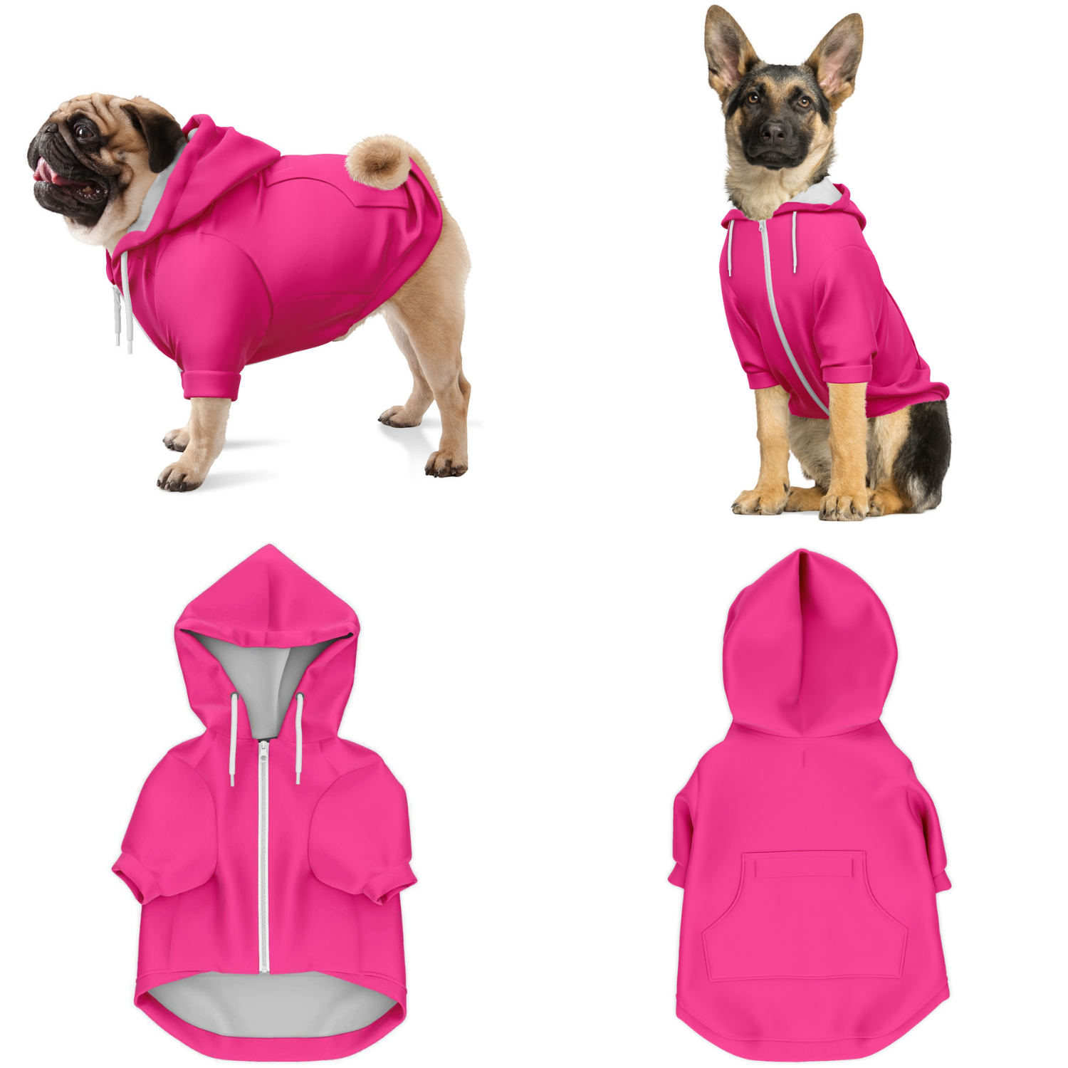 Matching Hoodies (New Fuchsia)