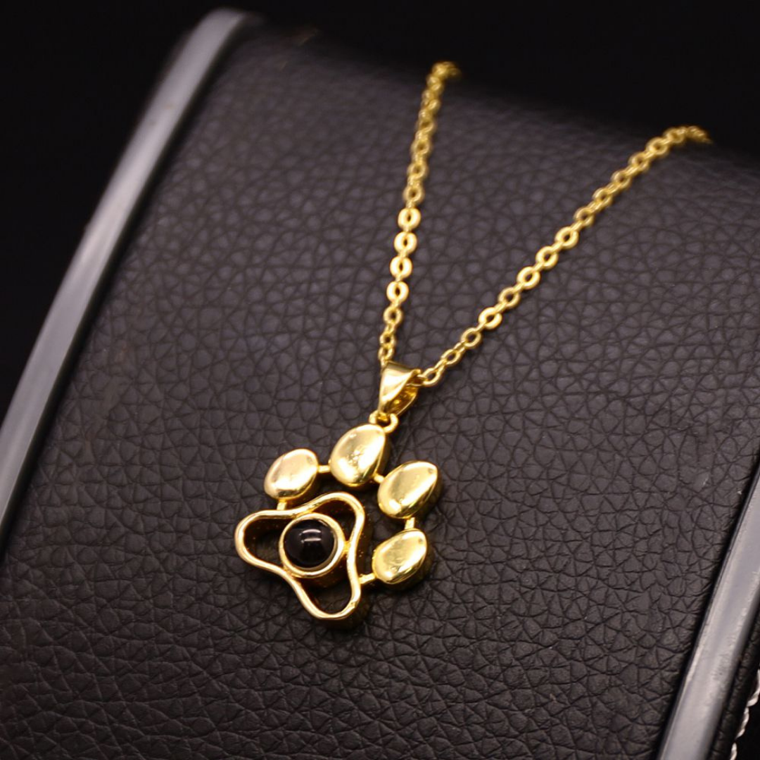 Personalised Paw Necklace