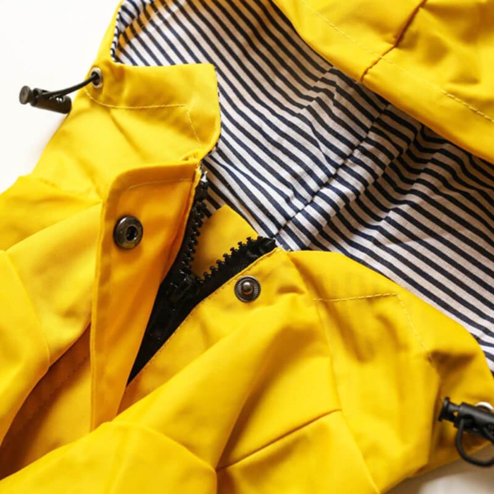 Stylish Yellow Raincoat