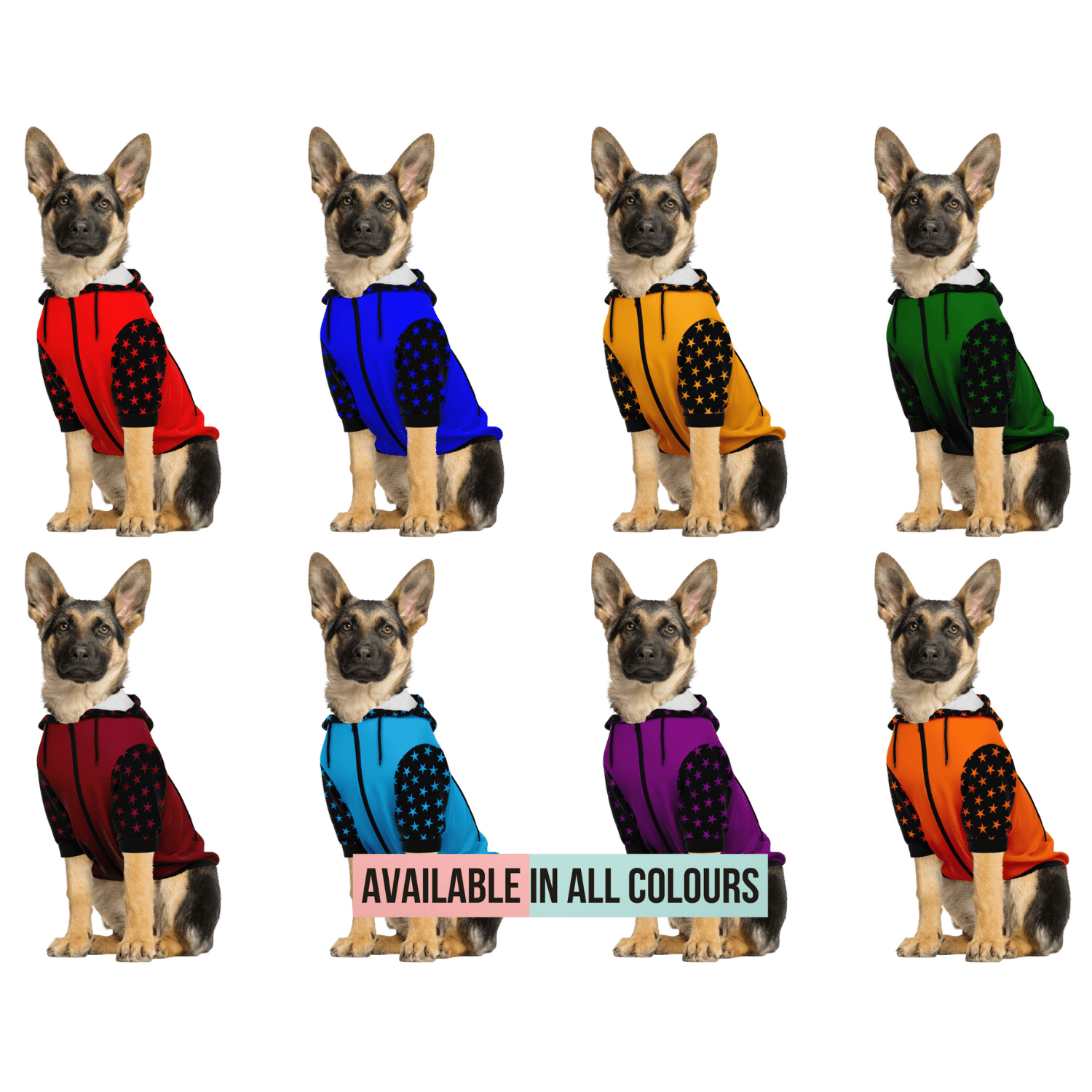 Matching Service Dog & Owner Hoodies