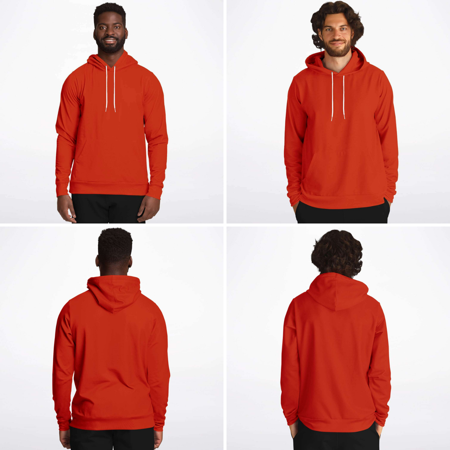 Matching Hoodies (Orange Brownie)