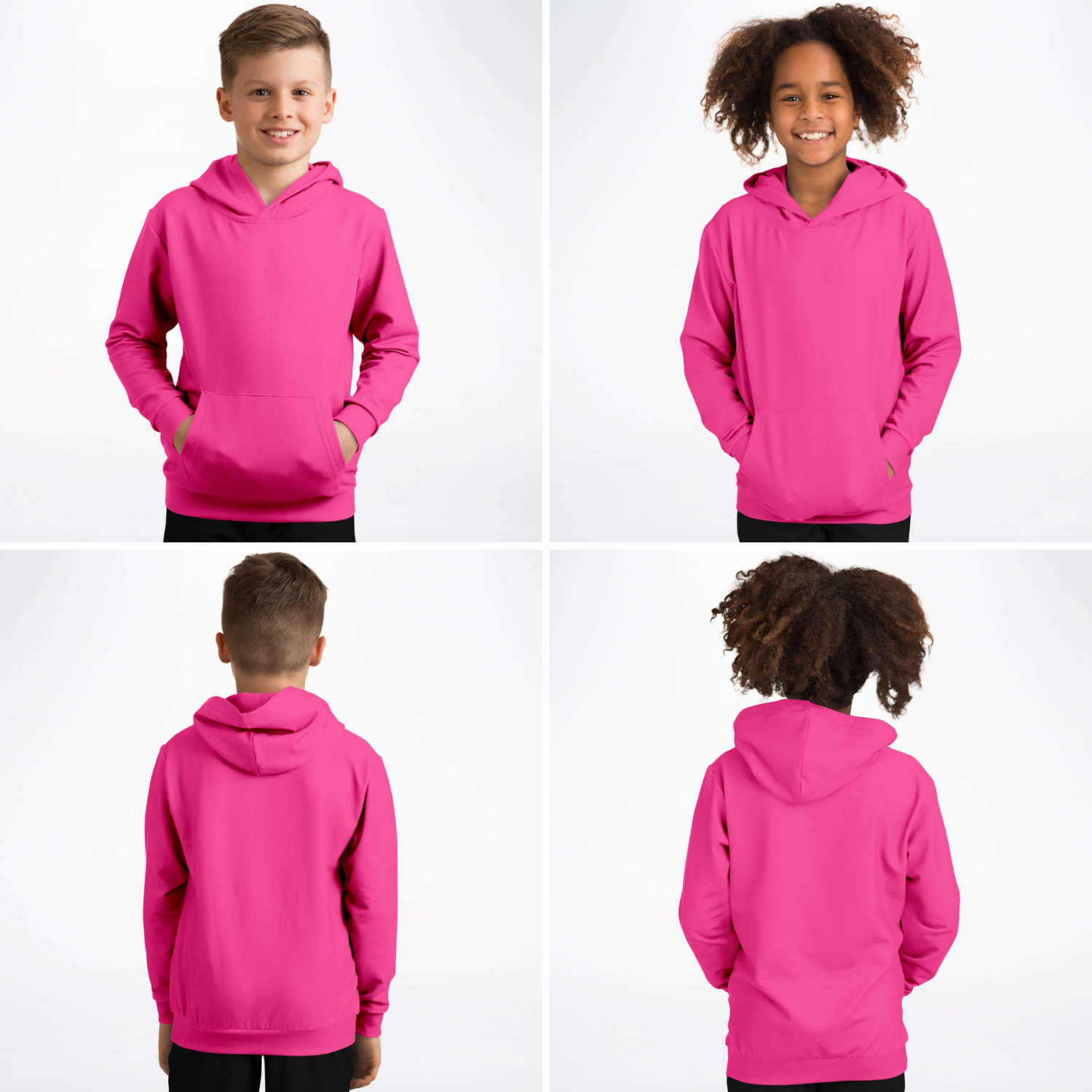 Matching Hoodies (New Fuchsia)