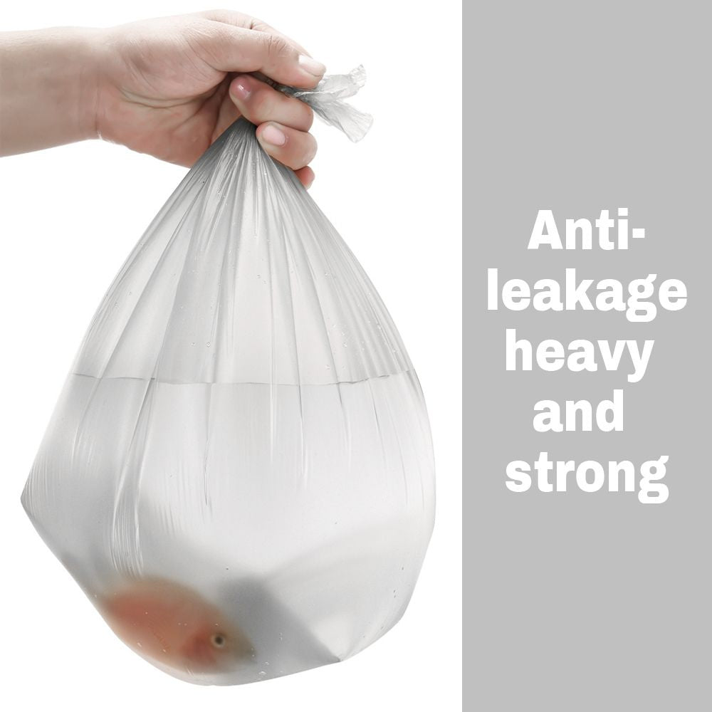 Biodegradable bags for compact scooper