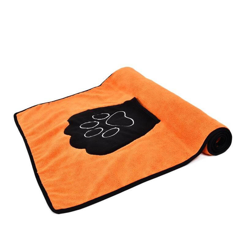 Absorbent Dog Towel Towels Happy Paws 