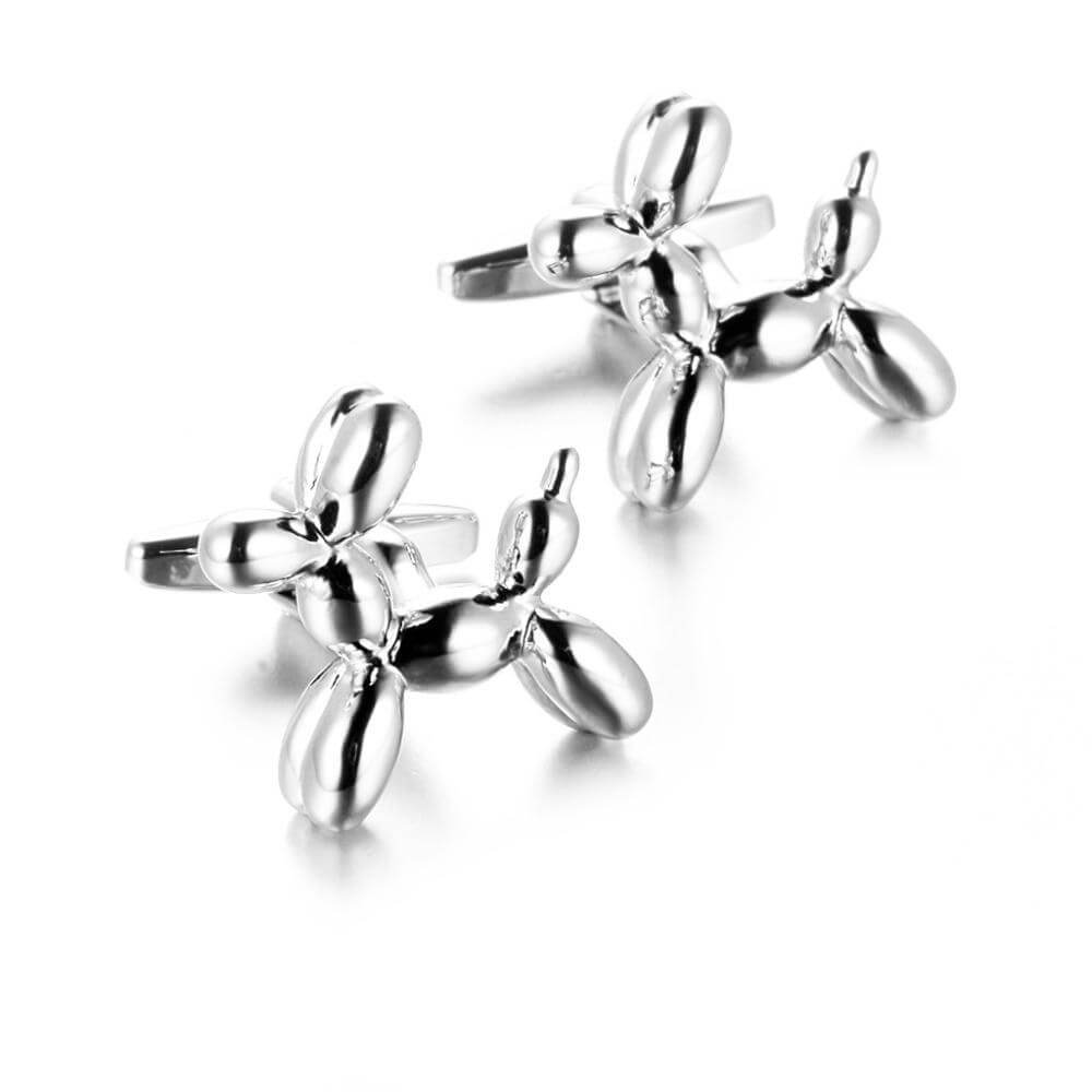 Balloon Dog Cufflinks Mens Dog Cufflinks Happy Paws 