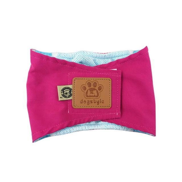 Belly Band Underwear Dog Underwear Happy Paws Purple Small 