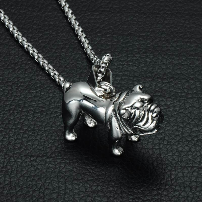 Bulldog Chain & Pendant Dog Chain & Pendant Happy Paws 