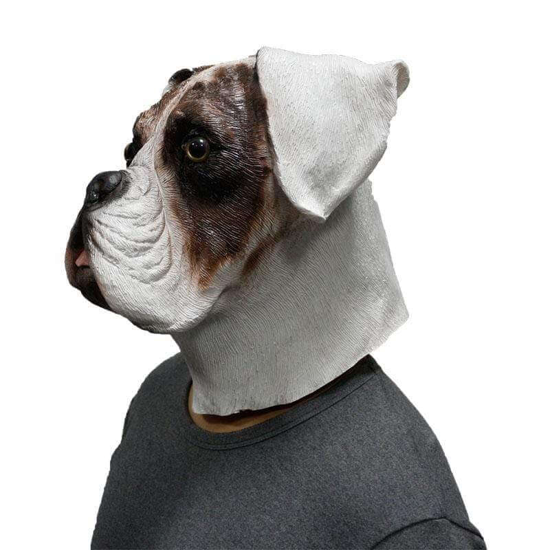 Bulldog Full Head Mask Dog Halloween Mask Happy Paws Online 