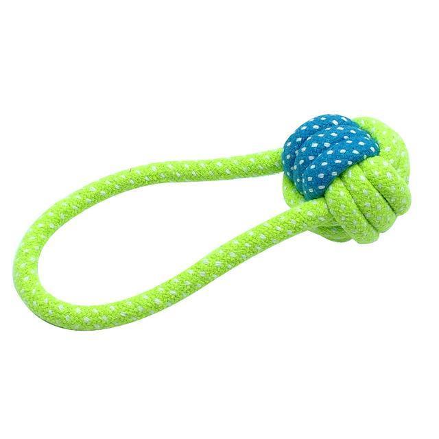 Chew Rope Toy Collection Rope Toys Happy Paws One Loop & Ball 