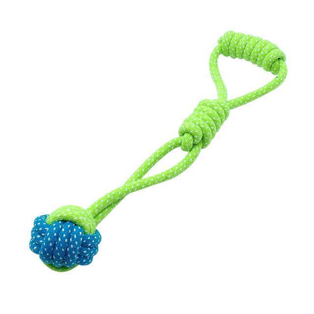 Chew Rope Toy Collection Rope Toys Happy Paws Tug of War Rope & Ball 