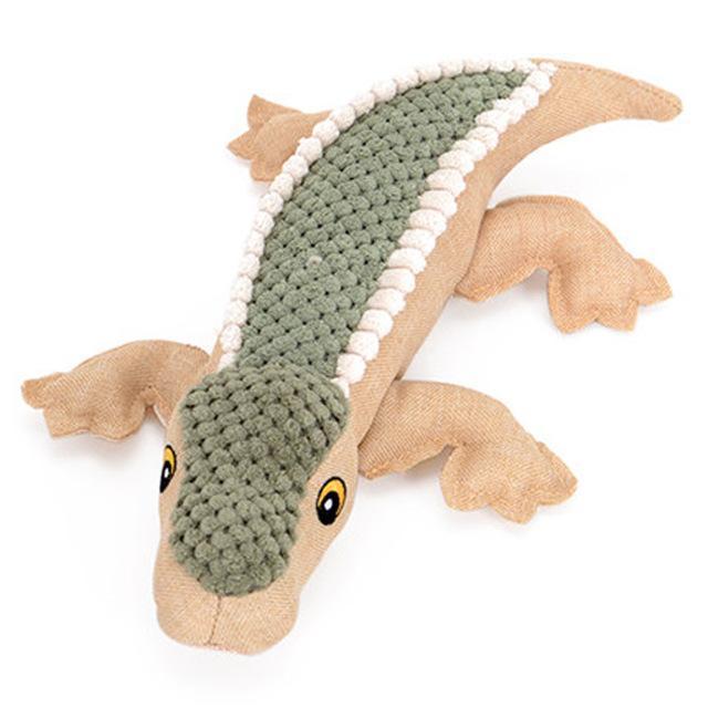 Chomp the Magic Gator Plush & Squeaky Toys Happy Paws Green Chomp 