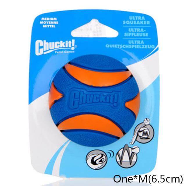 Chuckit! Ultra Chew Balls Balls Happy Paws 1 x Medium 