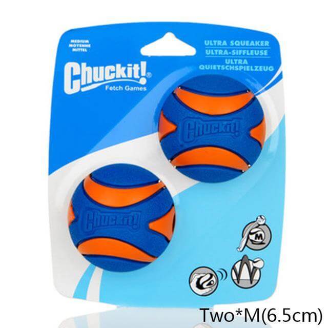 Chuckit! Ultra Chew Balls Balls Happy Paws 2 x Medium 