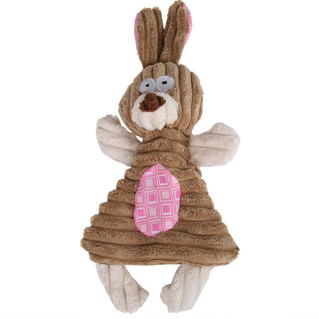 Cinnabun The Plush Rabbit Plush & Squeaky Toys Happy Paws 