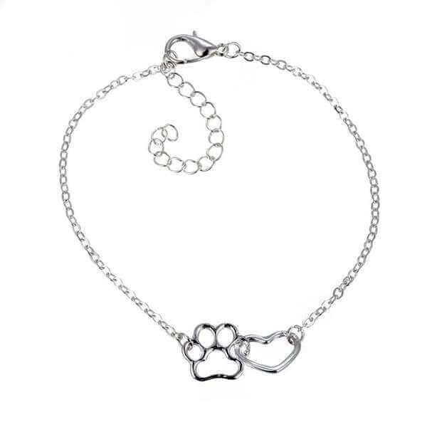 Connected Hearts Bracelet Womens Dog Bracelet Happy Paws 