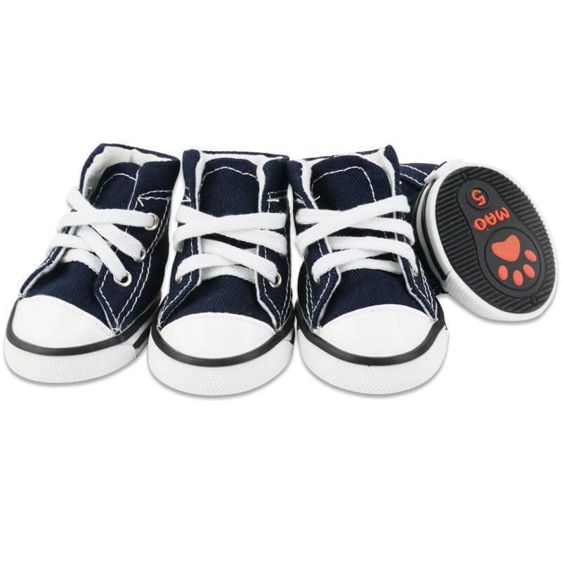Converse Style Trainers Dog Boots Happy Paws 