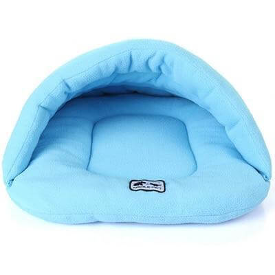 Cuddle Cave Bed Beds Happy Paws Blue Large 