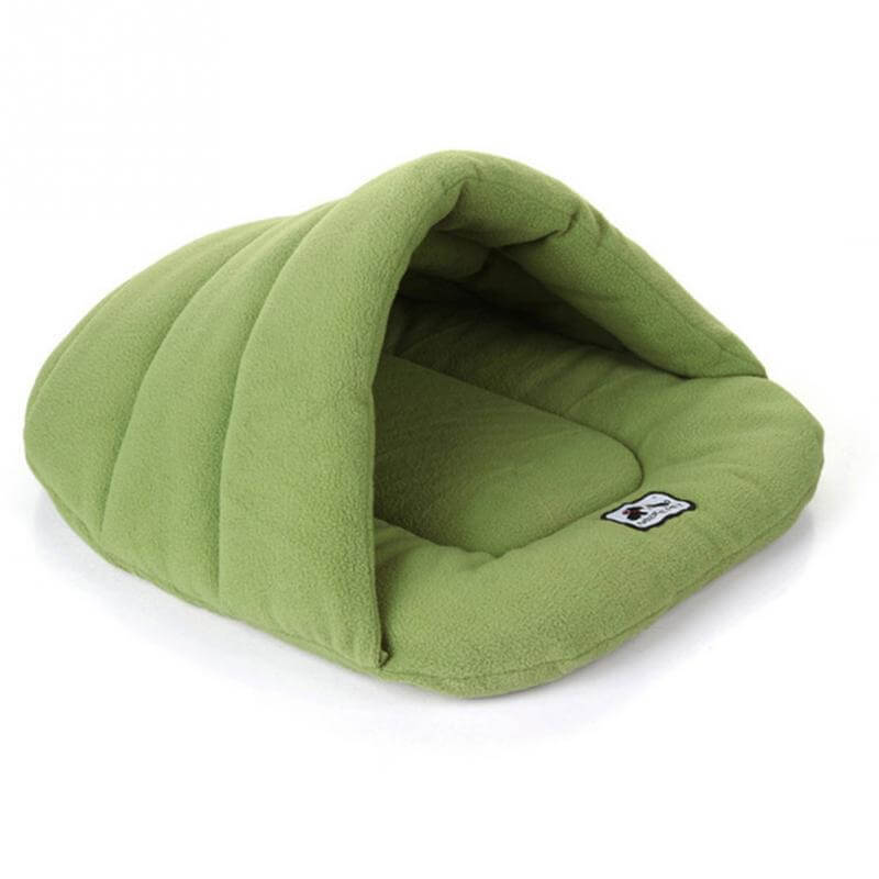 Cuddle Cave Bed Beds Happy Paws Green Large 