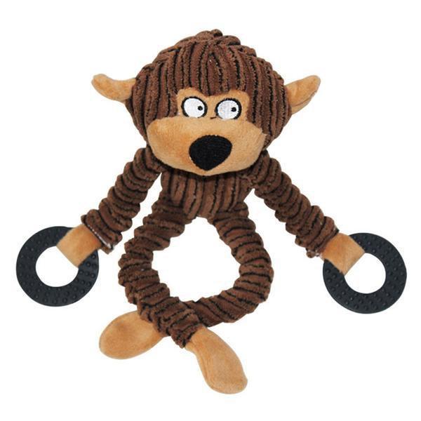 Cuddles The Plush Monkey Plush & Squeaky Toys Happy Paws 