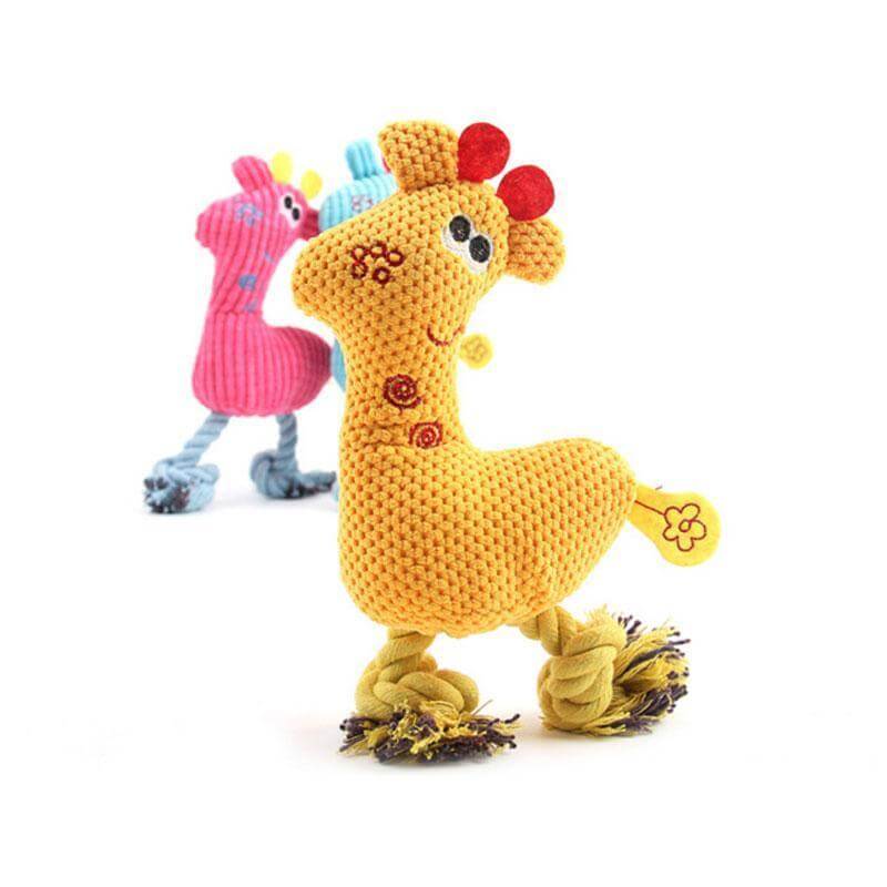 Deidre The Squeaky Plush Deer Plush & Squeaky Toys Happy Paws 