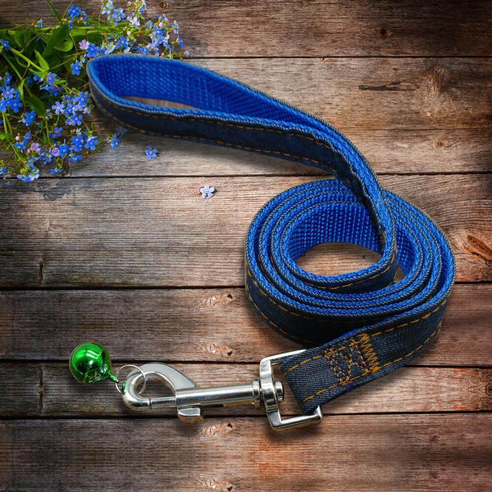 Denim Harness & Leash Set harness & lead Happy Paws 