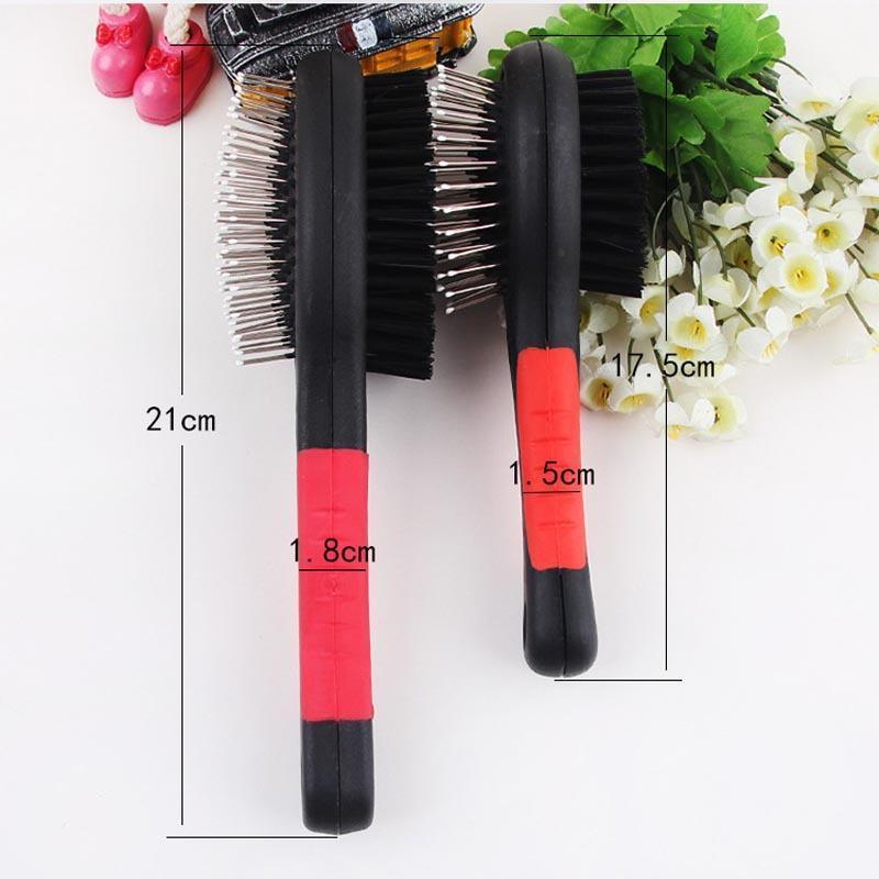 Dual sided Groom Brush Dog Brush & Comb Happy Paws 