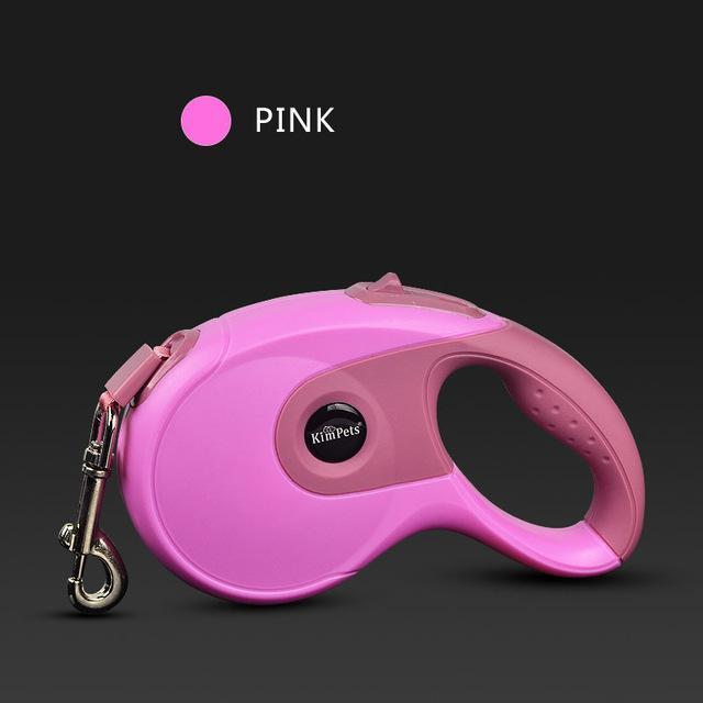 Ergonomic Comfort Leash dog leash Happy Paws Pink 