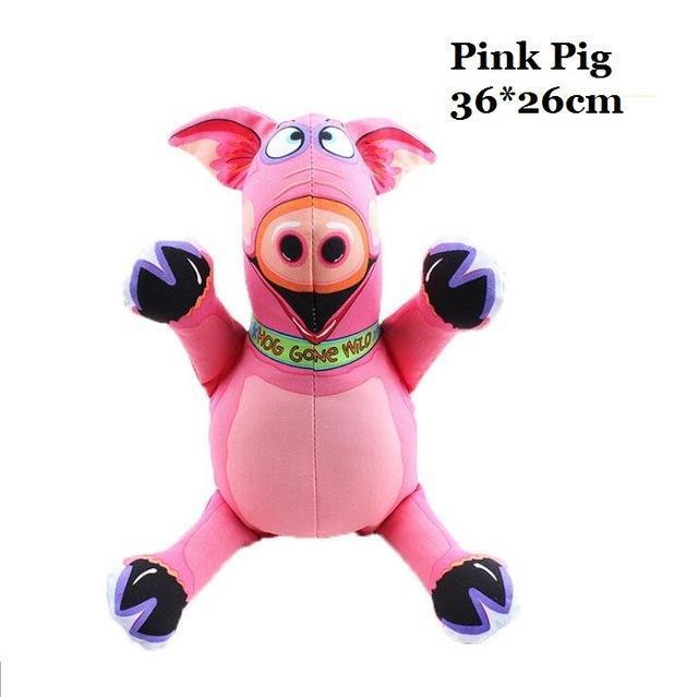 FatCat Plush Range Plush & Squeaky Toys Happy Paws Pig 