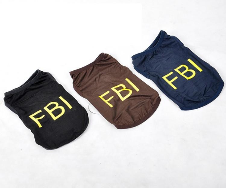 FBI Police Unit Vest Dog Vest Happy Paws 