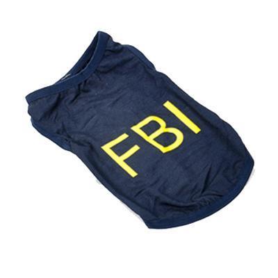 FBI Police Unit Vest Dog Vest Happy Paws Blue XSmall 