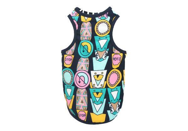 Funky Dog Vests Dog Vest Happy Paws 