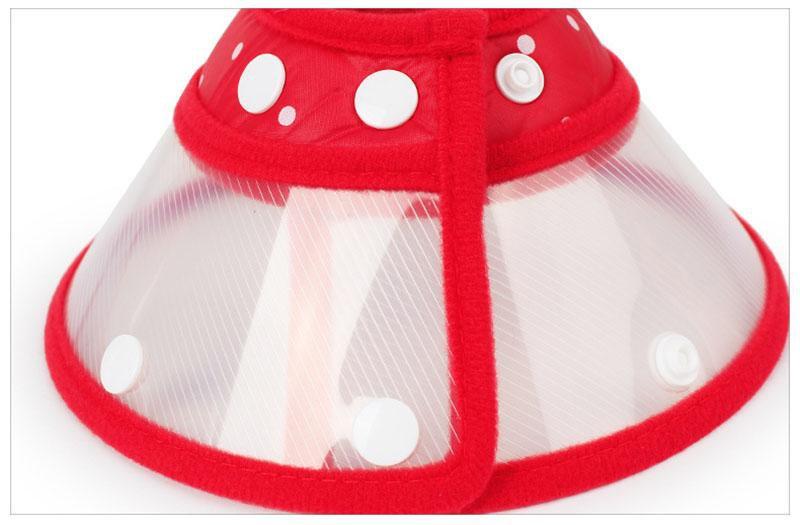 Funky Protective E-Collar Cone Dog Recovery Cone Happy Paws 