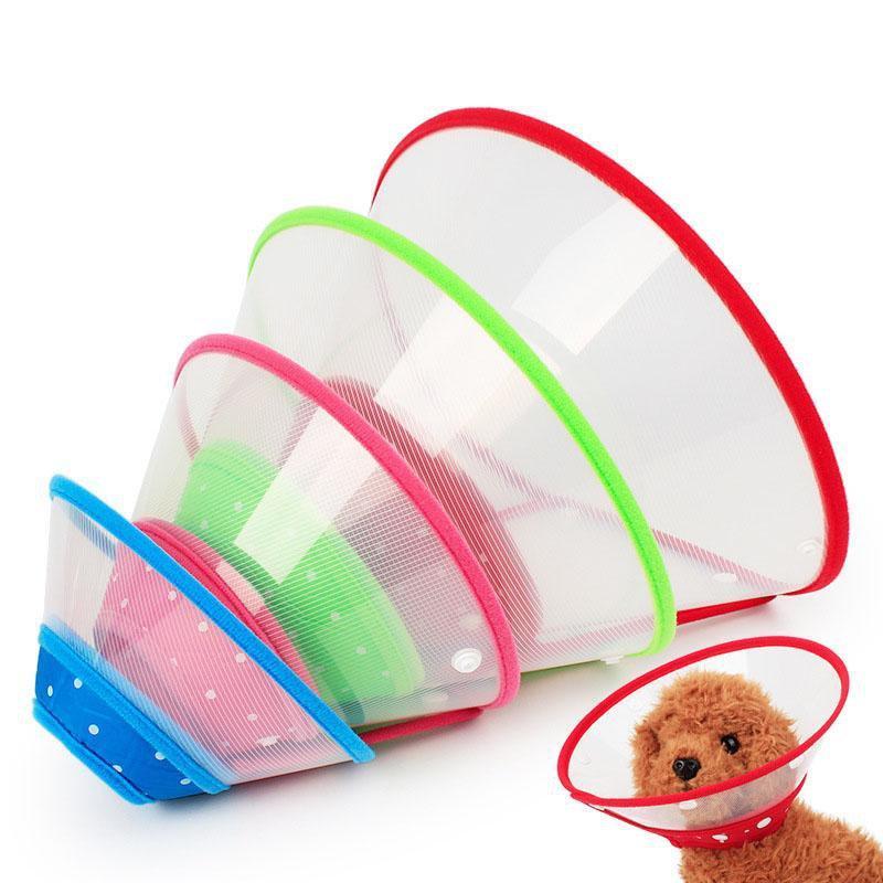 Funky Protective E-Collar Cone Dog Recovery Cone Happy Paws 