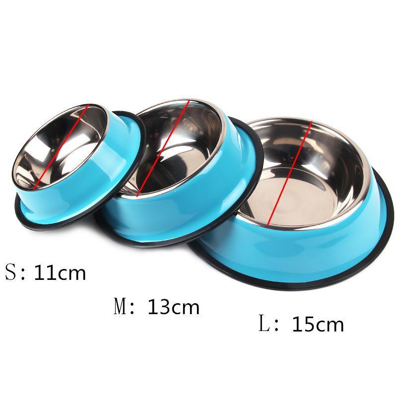 Funky Stainless Steel Bowls Feeding bowl Happy Paws 