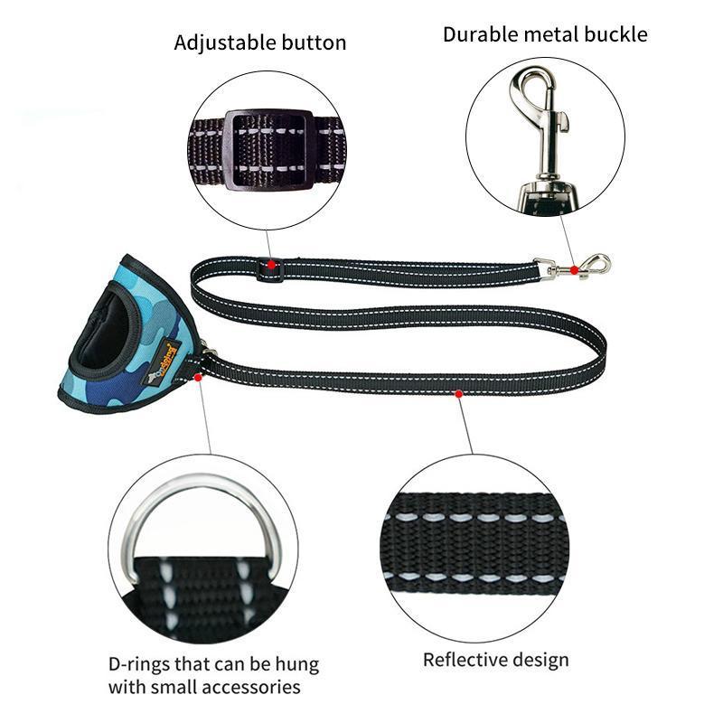 Glove Comfort Dog Leash dog leash Happy Paws 