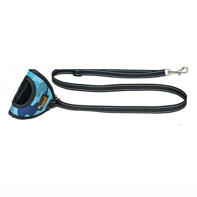 Glove Comfort Dog Leash dog leash Happy Paws Blue 