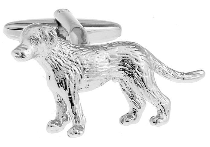 Golden Retriever Cuff-links Mens Dog Cufflinks Happy Paws 