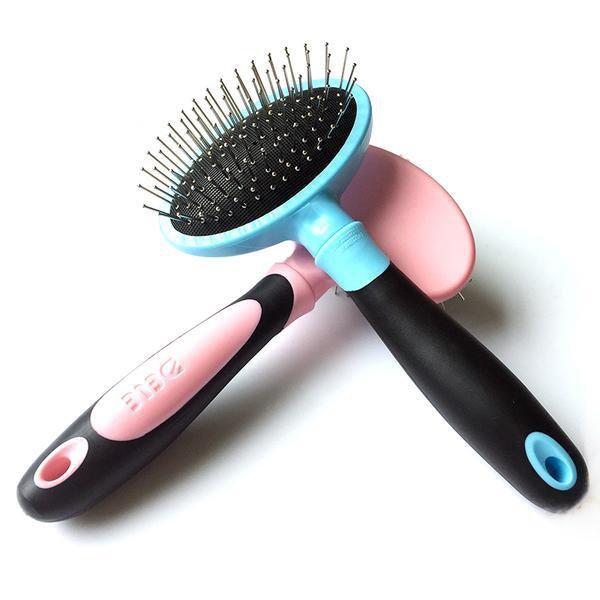 Grooming Pin Brush Dog Brush & Comb Happy Paws Blue 