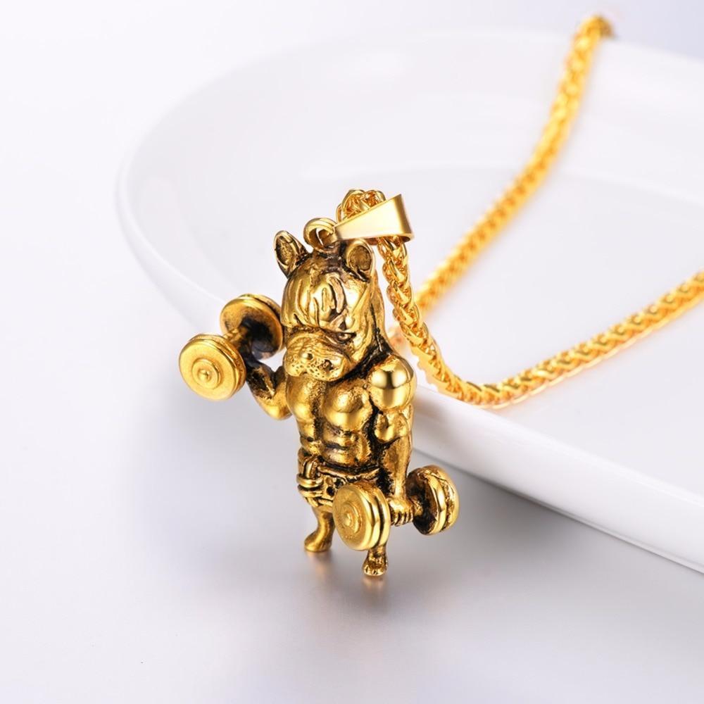 Gym Dog Chain & Pendant Dog Chain & Pendant Happy Paws 