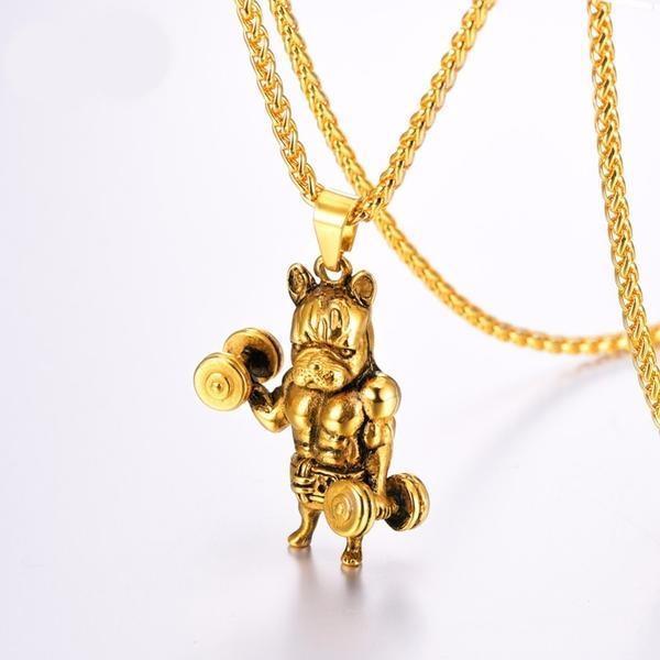Gym Dog Chain & Pendant Dog Chain & Pendant Happy Paws 